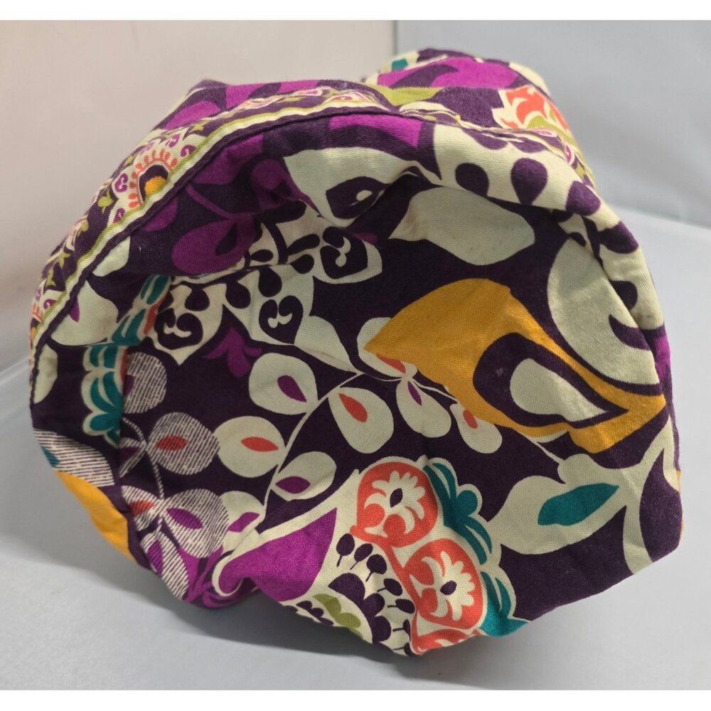 Floral Drawstring Bag With Waterproof Lining cosmetic bag curler bag accessories - Picture 4 of 7